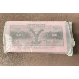 Monopoly Yellowstone Board Game Dutton Ranch Paper Money New Sealed